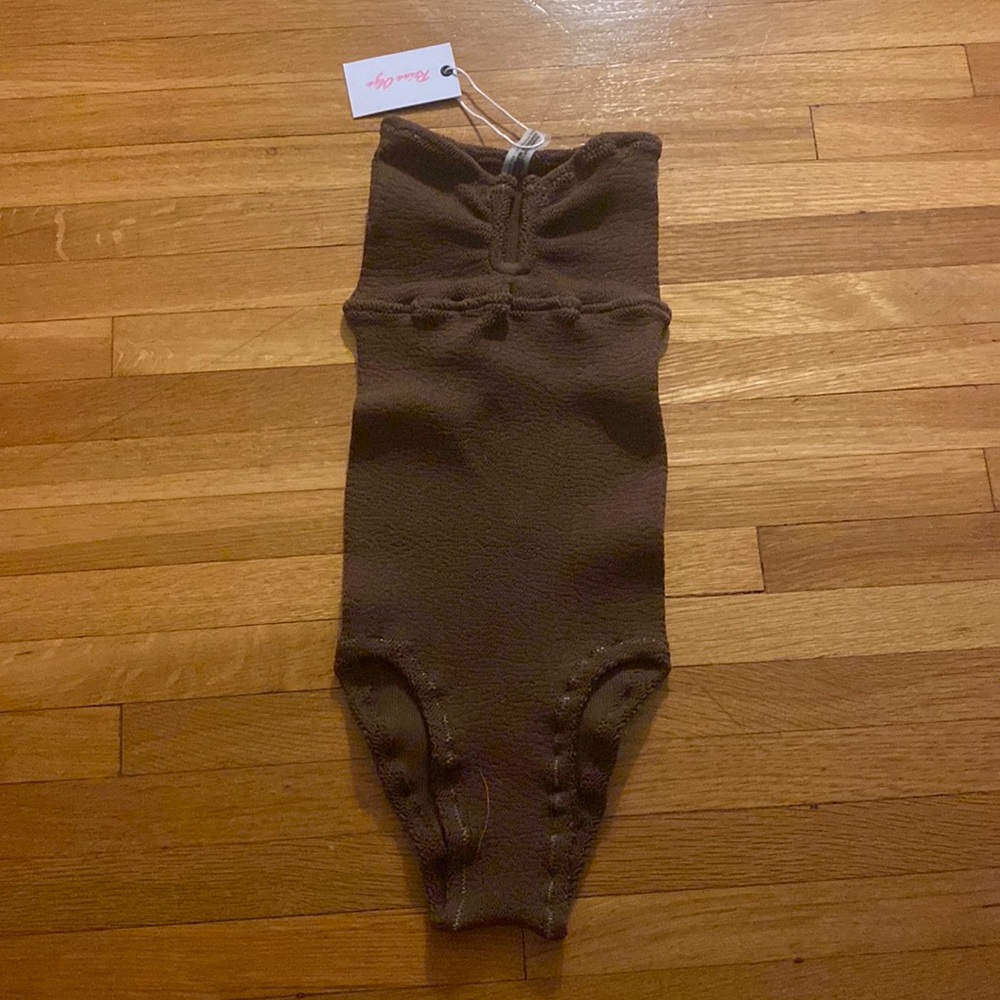 Reina Olga brown swimsuit
